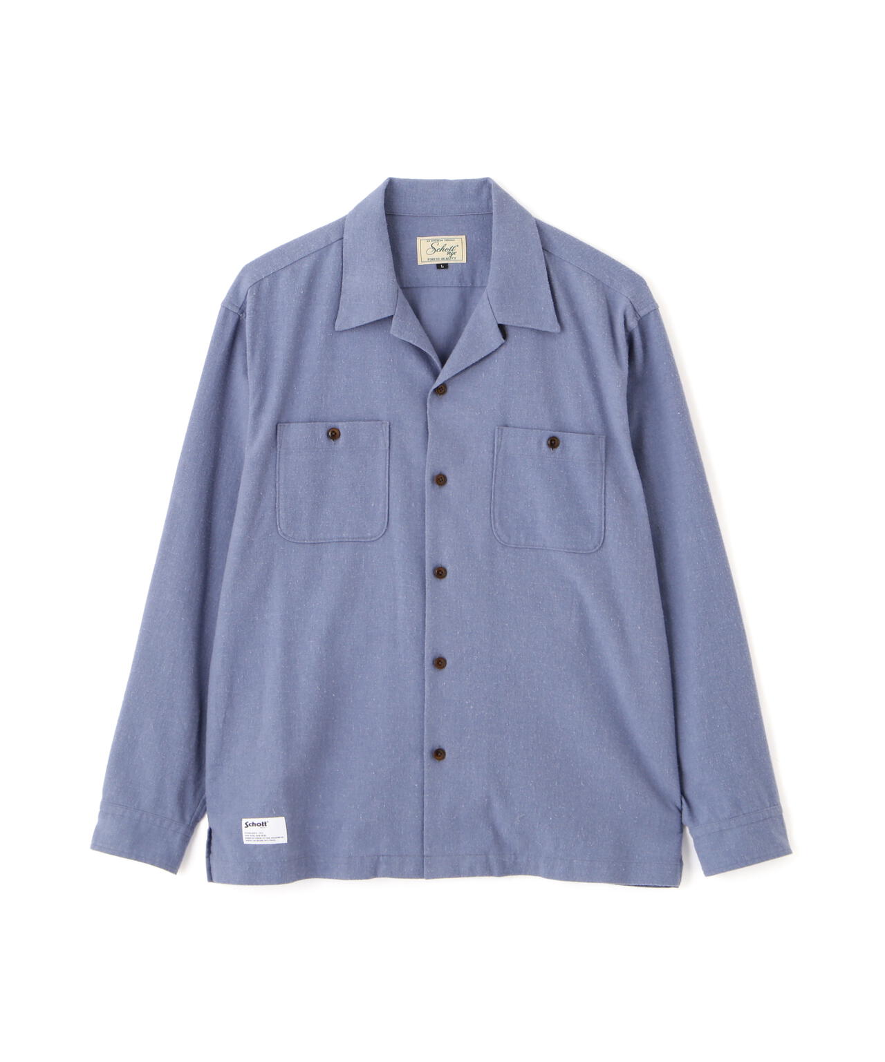 HV SHIRT PLAIN/ヘンプビスコース シャツ プレーン