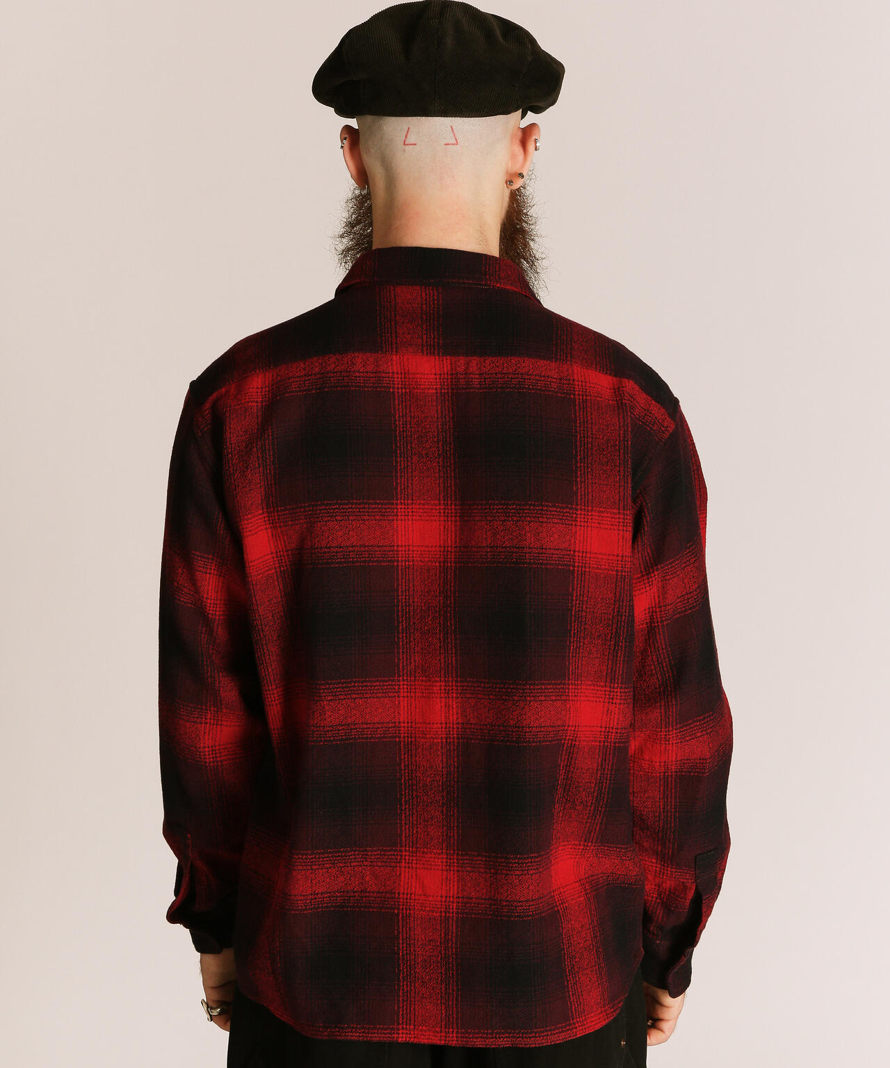 OMBRE CHECK CF LS SHIRT/オンブレ チェック CF LSシャツ