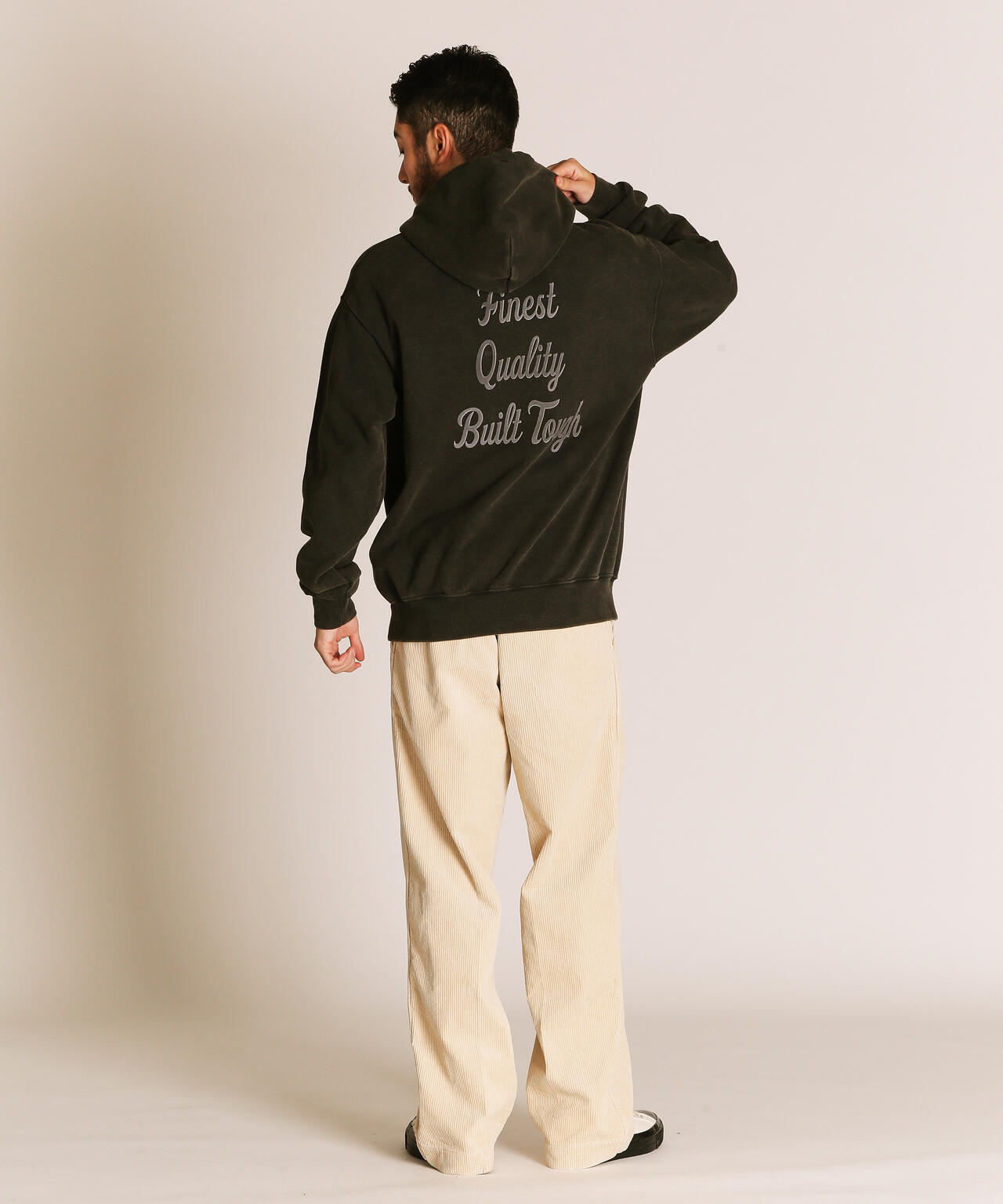 FLOCKY BULLDOG HOODED SWEAT/フロッキーブル パーカー