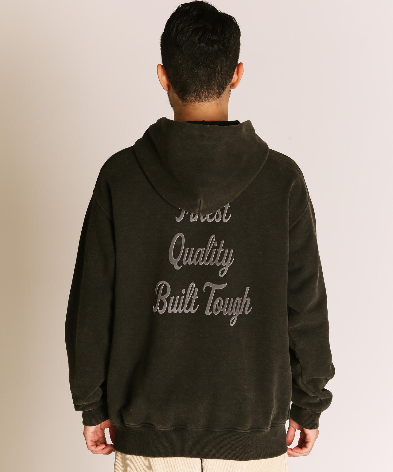 FLOCKY BULLDOG HOODED SWEAT/フロッキーブル パーカー