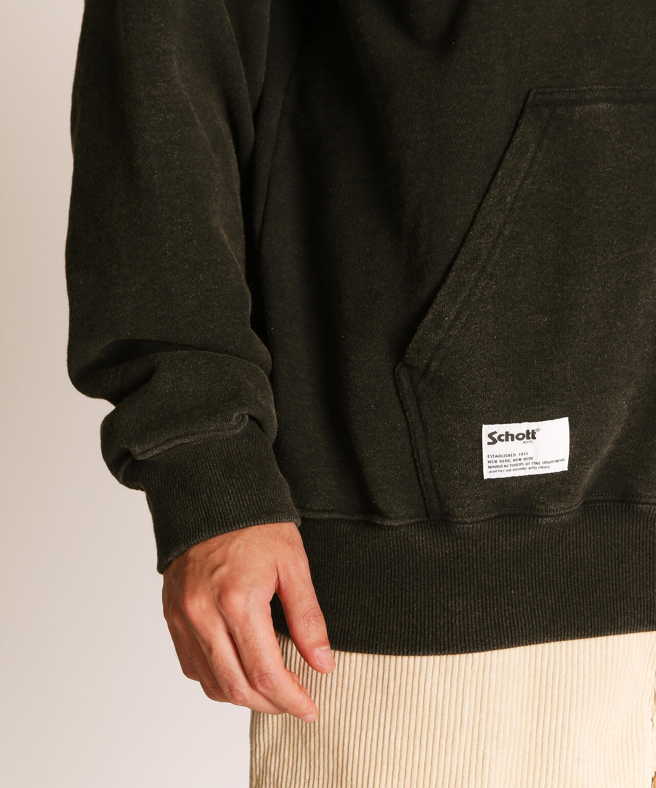 FLOCKY BULLDOG HOODED SWEAT/フロッキーブル パーカー