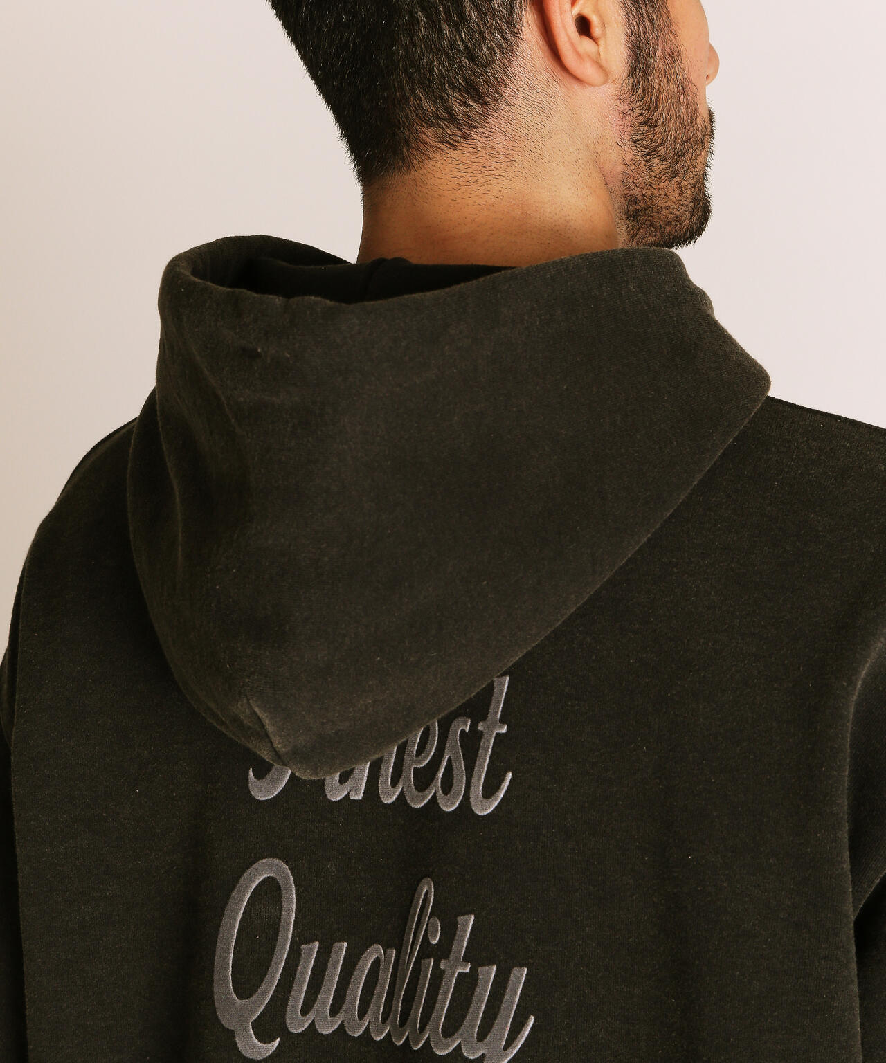 FLOCKY BULLDOG HOODED SWEAT/フロッキーブル パーカー