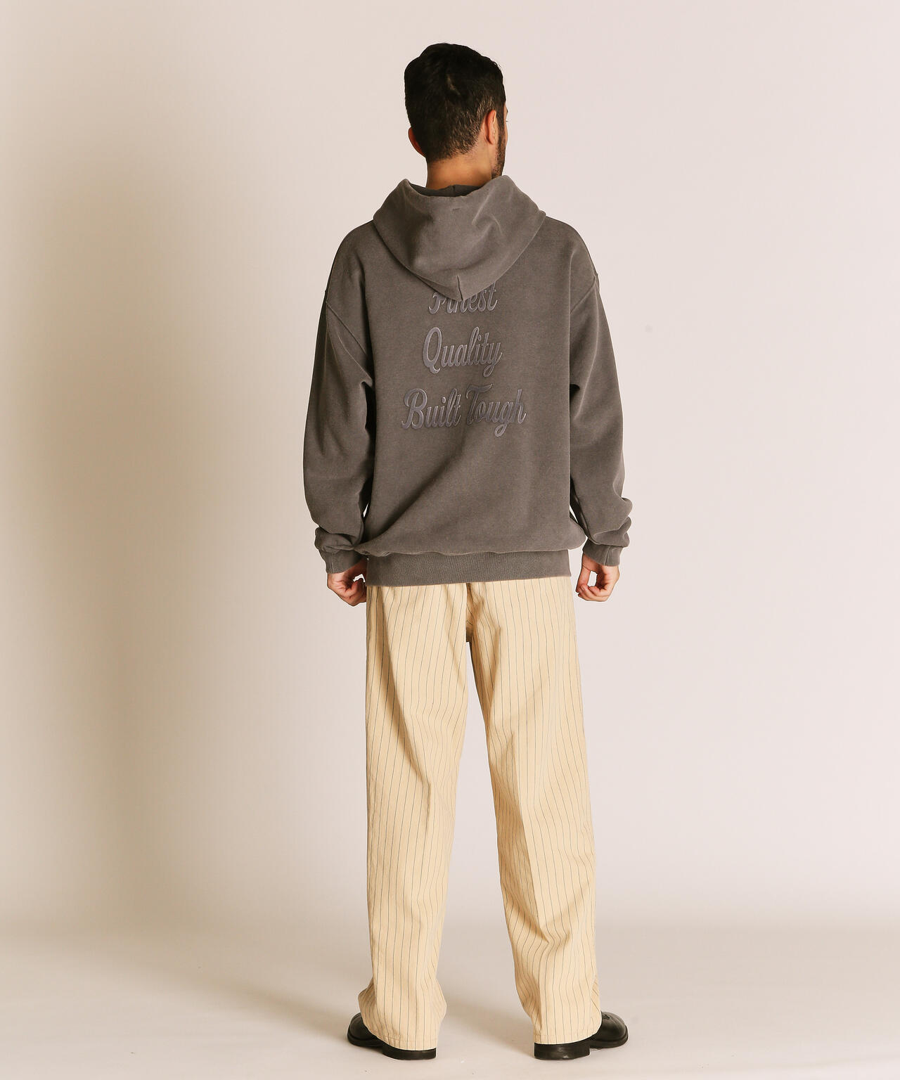 FLOCKY BULLDOG HOODED SWEAT/フロッキーブル パーカー