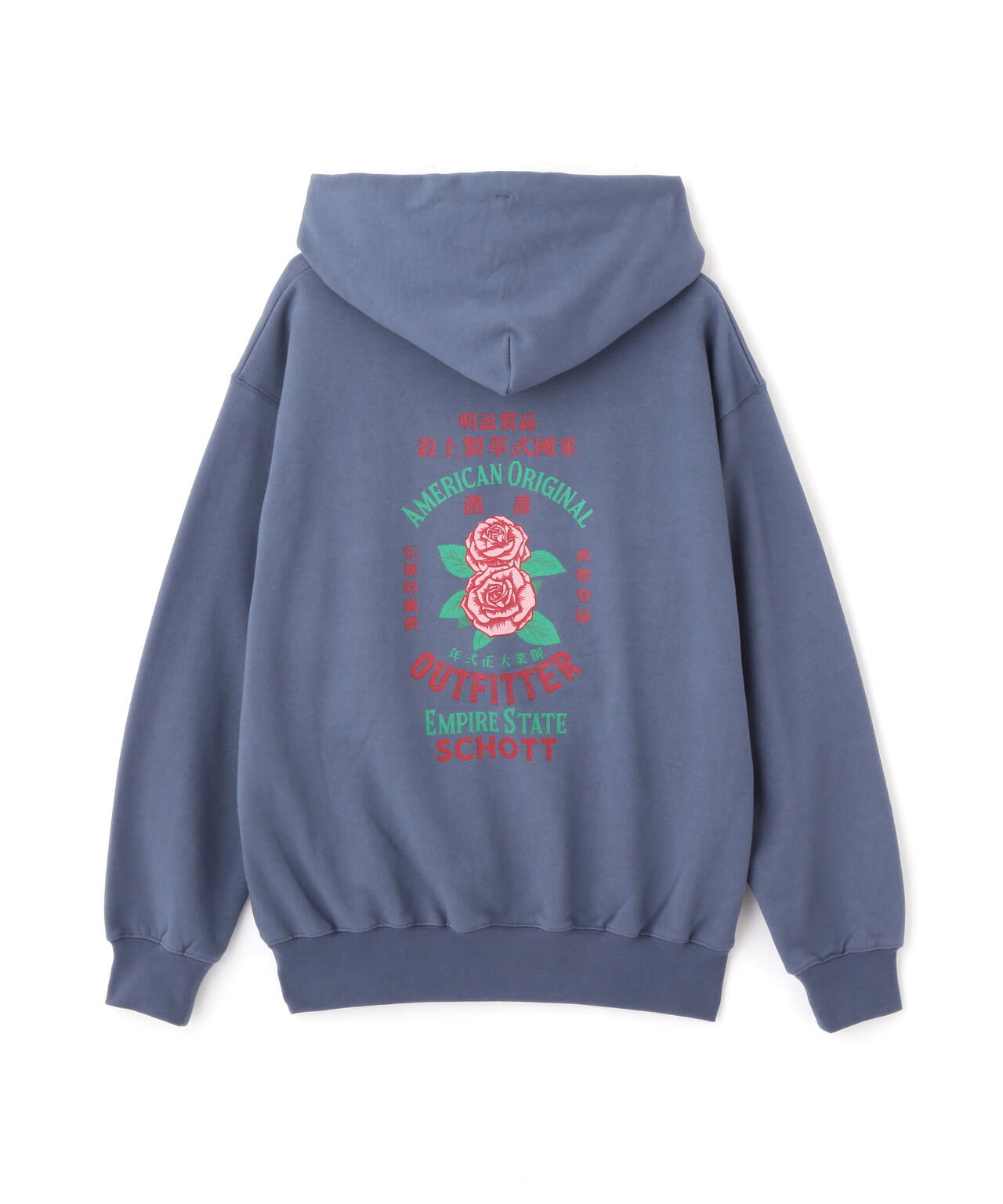ADVERTISEMENT ROSE HOODED SWEAT/アドバタイズメント ローズ スウェット パーカー
