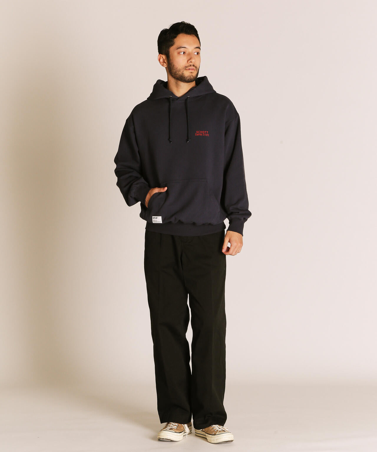 ADVERTISEMENT ROSE HOODED SWEAT/アドバタイズメント ローズ スウェット パーカー