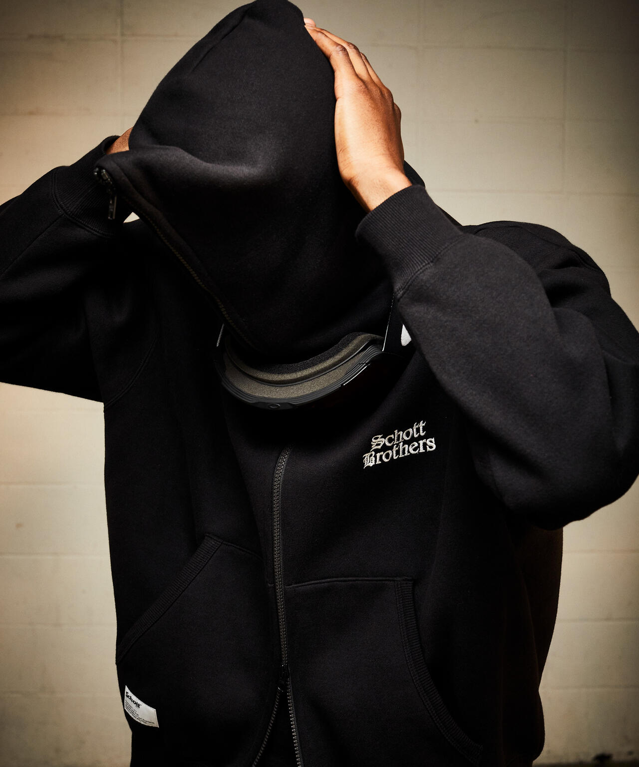 B.S. ZIP HOODED SWEAT/ブラックシープ フルジップ スウェット パーカー