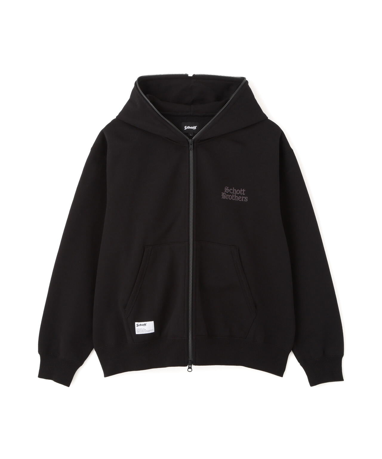 B.S. ZIP HOODED SWEAT/ブラックシープ フルジップ スウェット パーカー