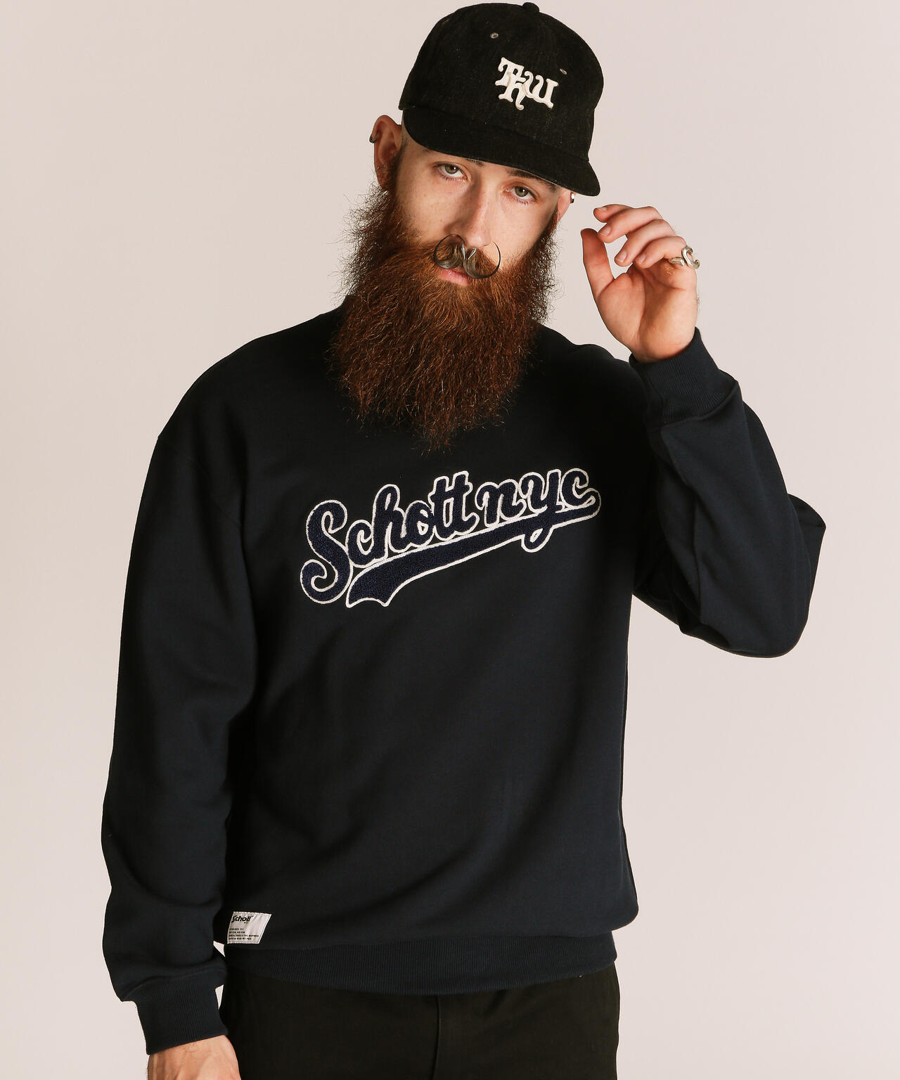 SCRIPT CREW SWEAT/スクリプト クルースウェット
