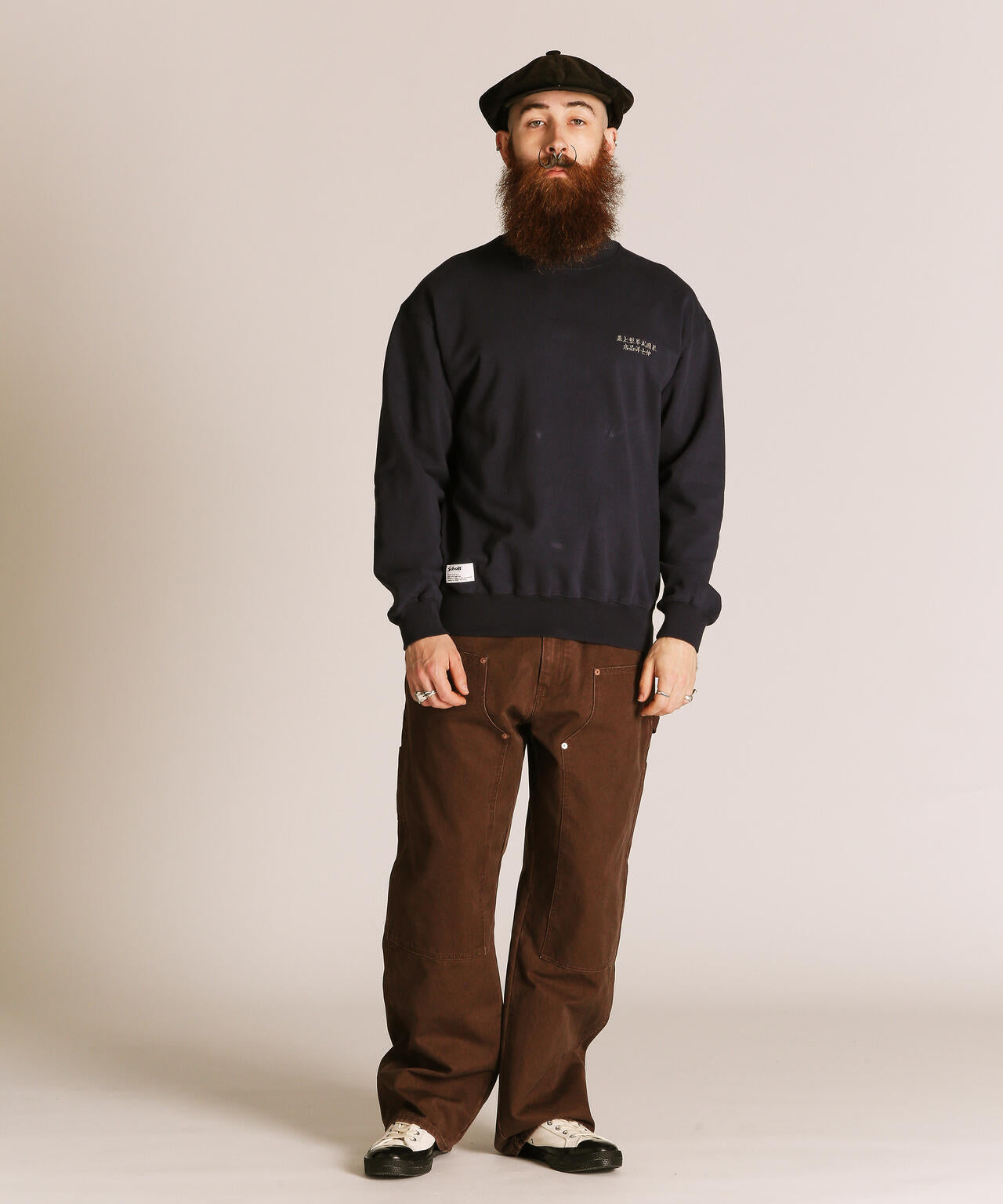 ADVERTISEMENT DRAGON CREW SWEAT/アドバタイズメント ドラゴン クルースウェット