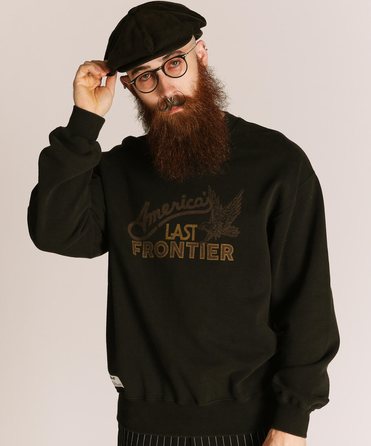 FADE AMERICA'S LAST FRONTIER CREW SWEAT/スウェット