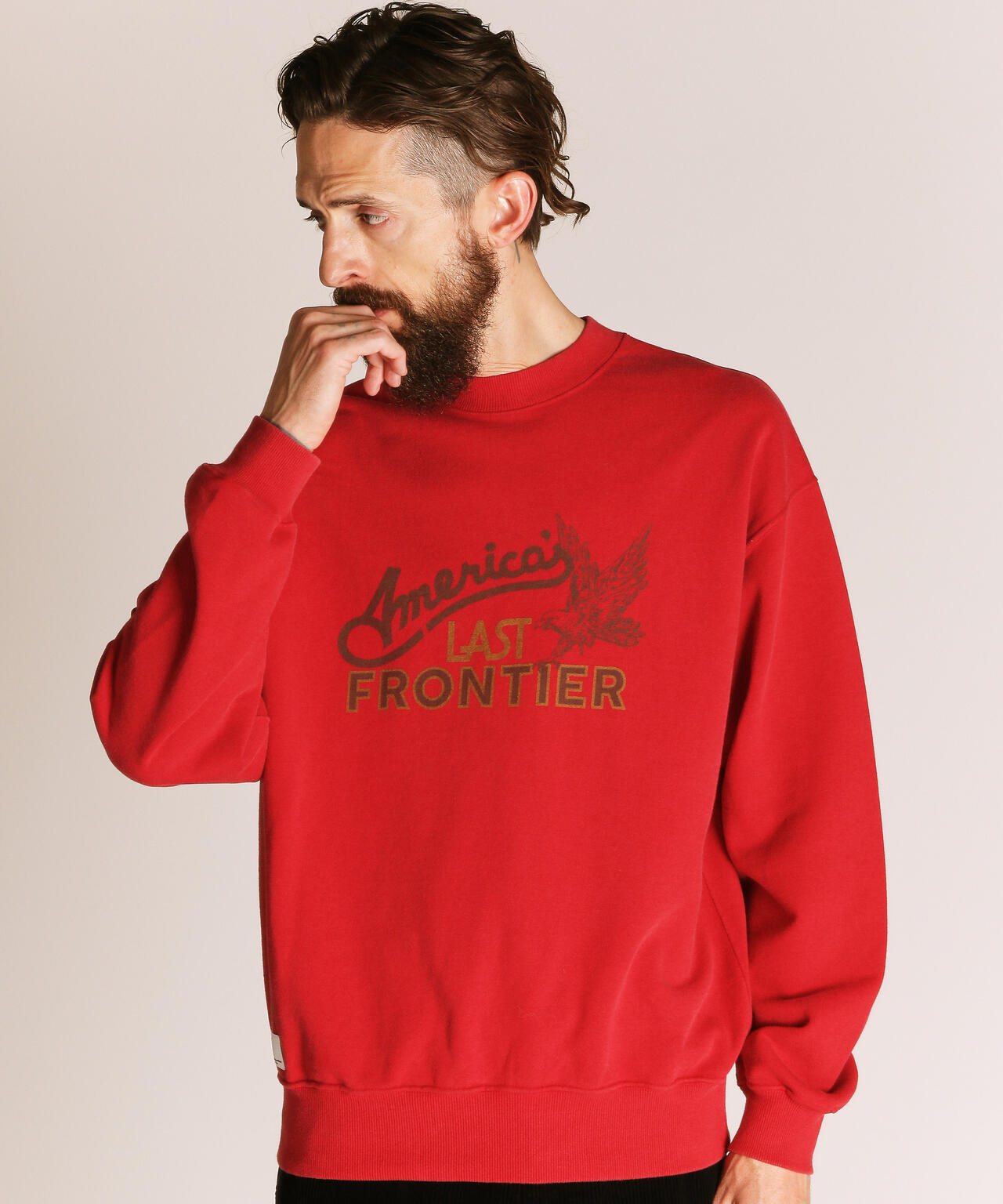 FADE AMERICA'S LAST FRONTIER CREW SWEAT/スウェット