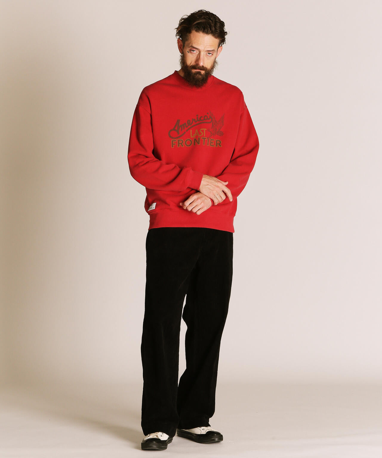 FADE AMERICA'S LAST FRONTIER CREW SWEAT/スウェット