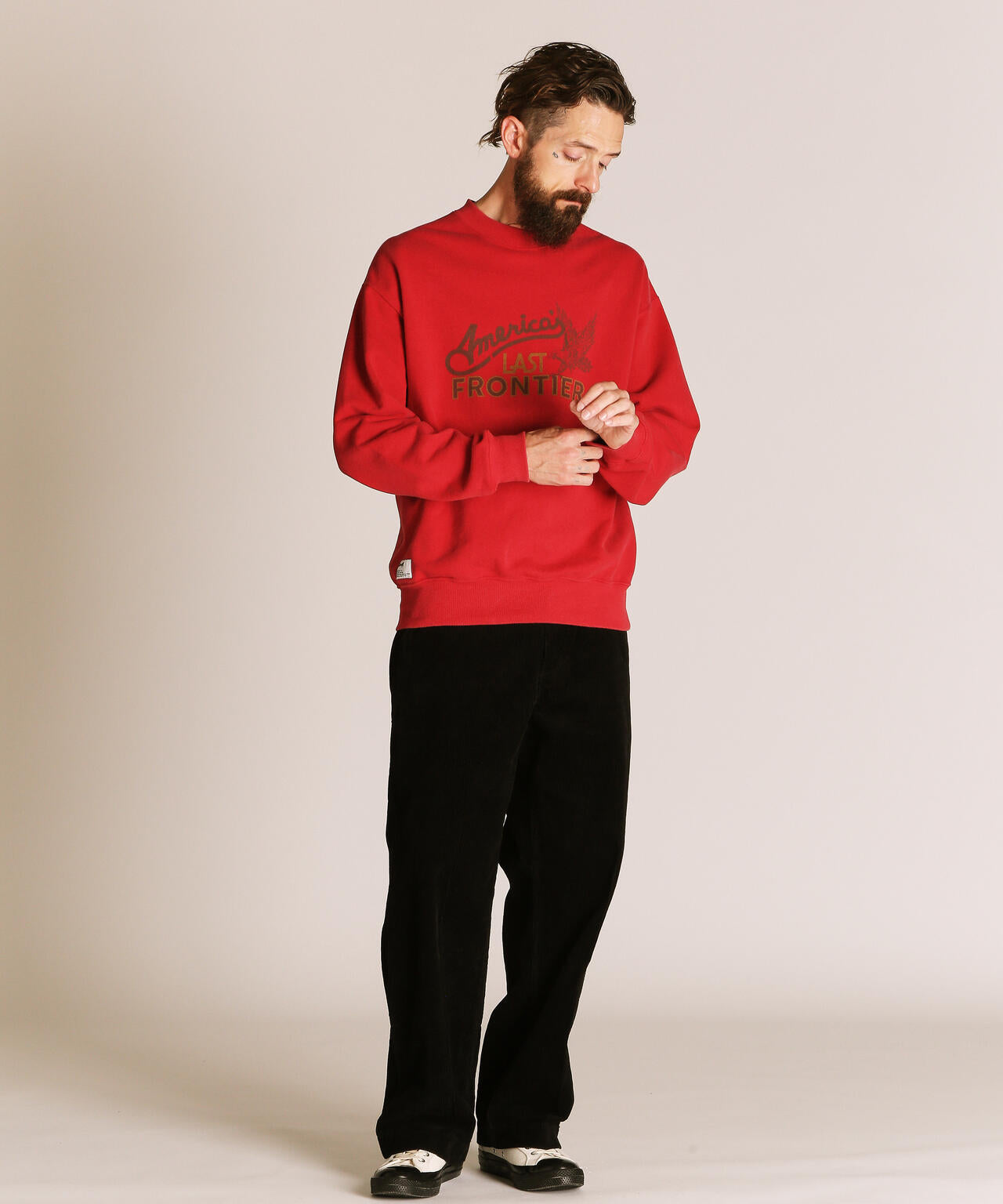 FADE AMERICA'S LAST FRONTIER CREW SWEAT/スウェット