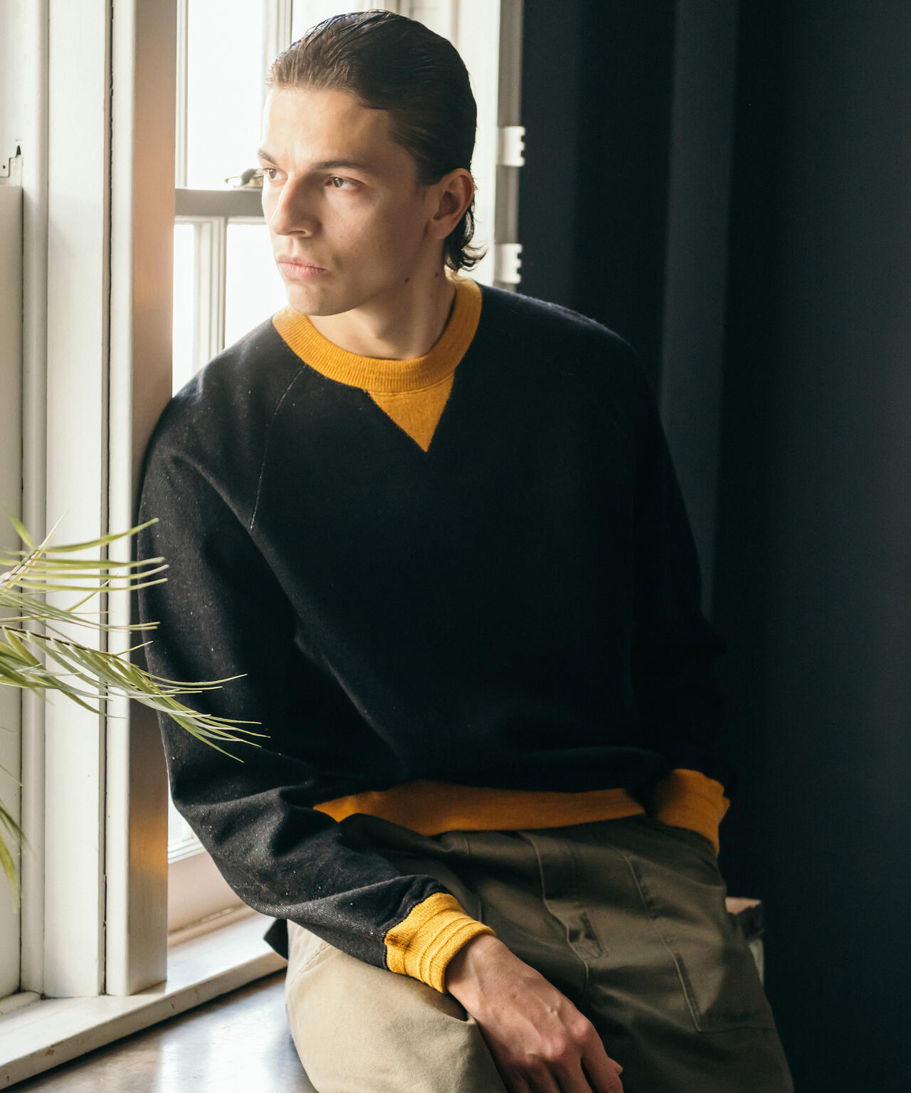 2TONE CREW SWEAT/2トーン クルースウェット