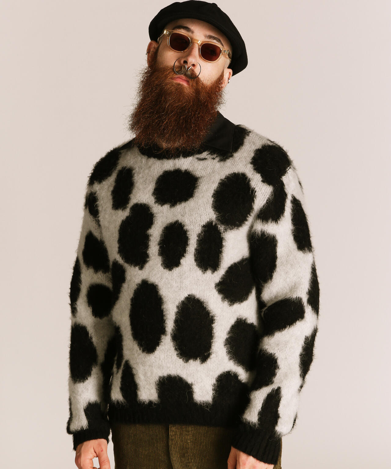GIRAFFE CREW KNIT/ジラフ　クルーニット