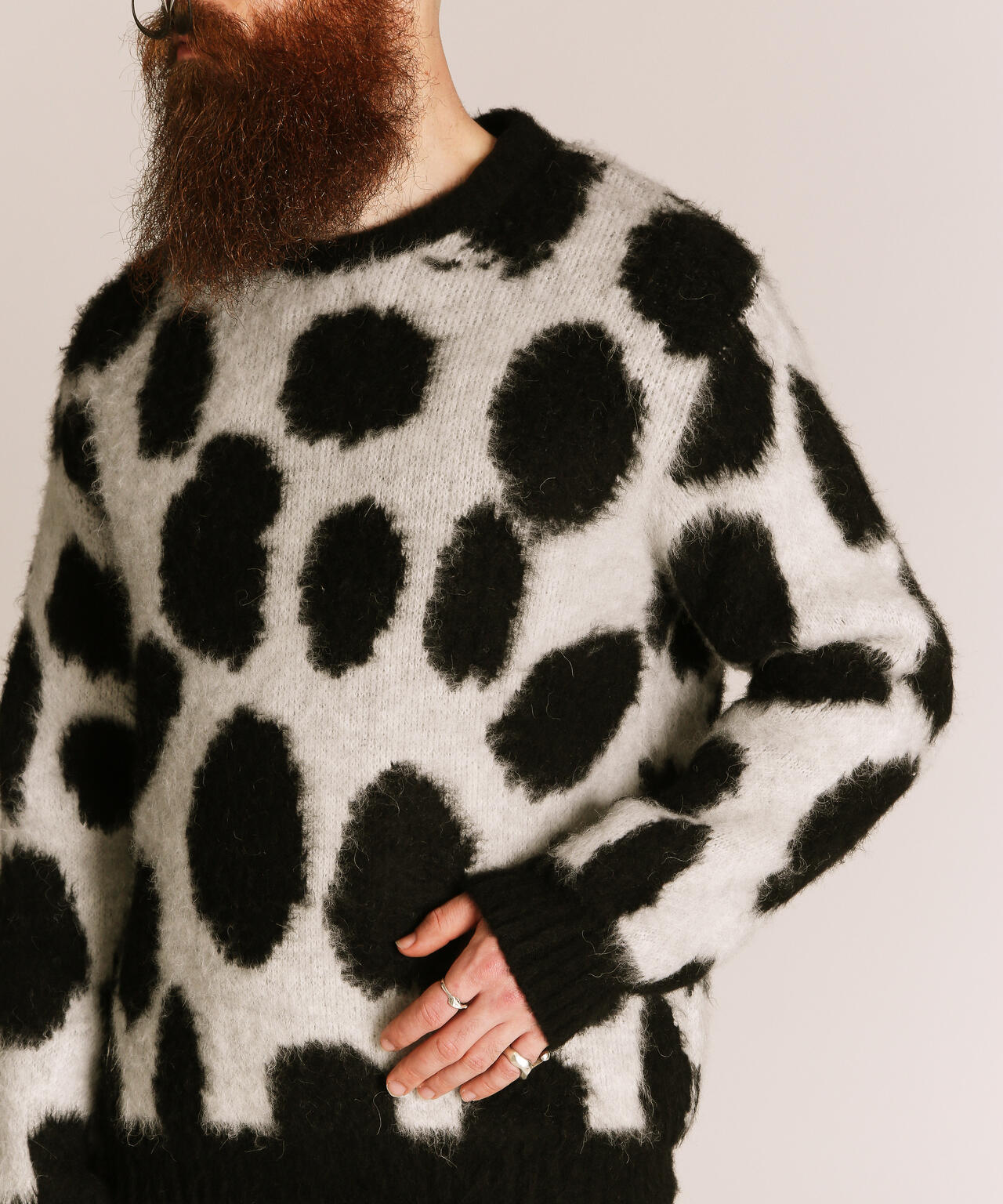 GIRAFFE CREW KNIT/ジラフ　クルーニット