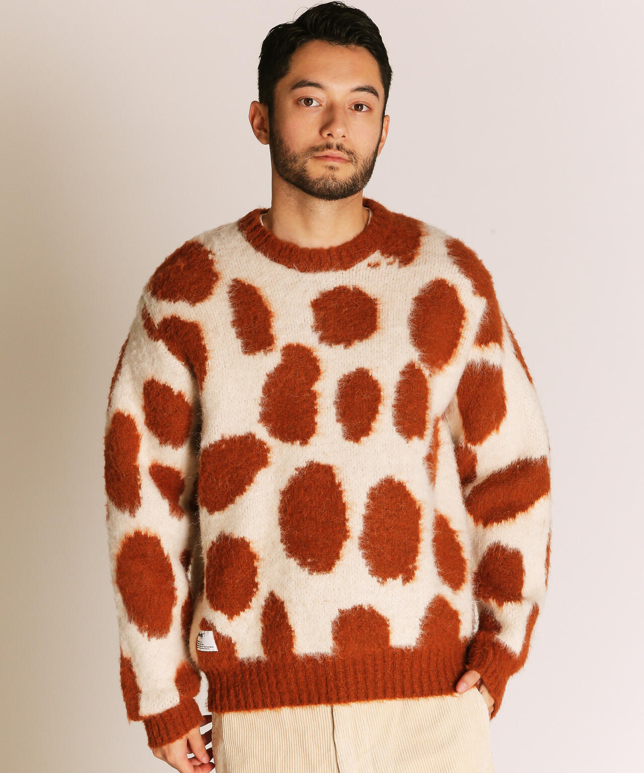 GIRAFFE CREW KNIT/ジラフ　クルーニット