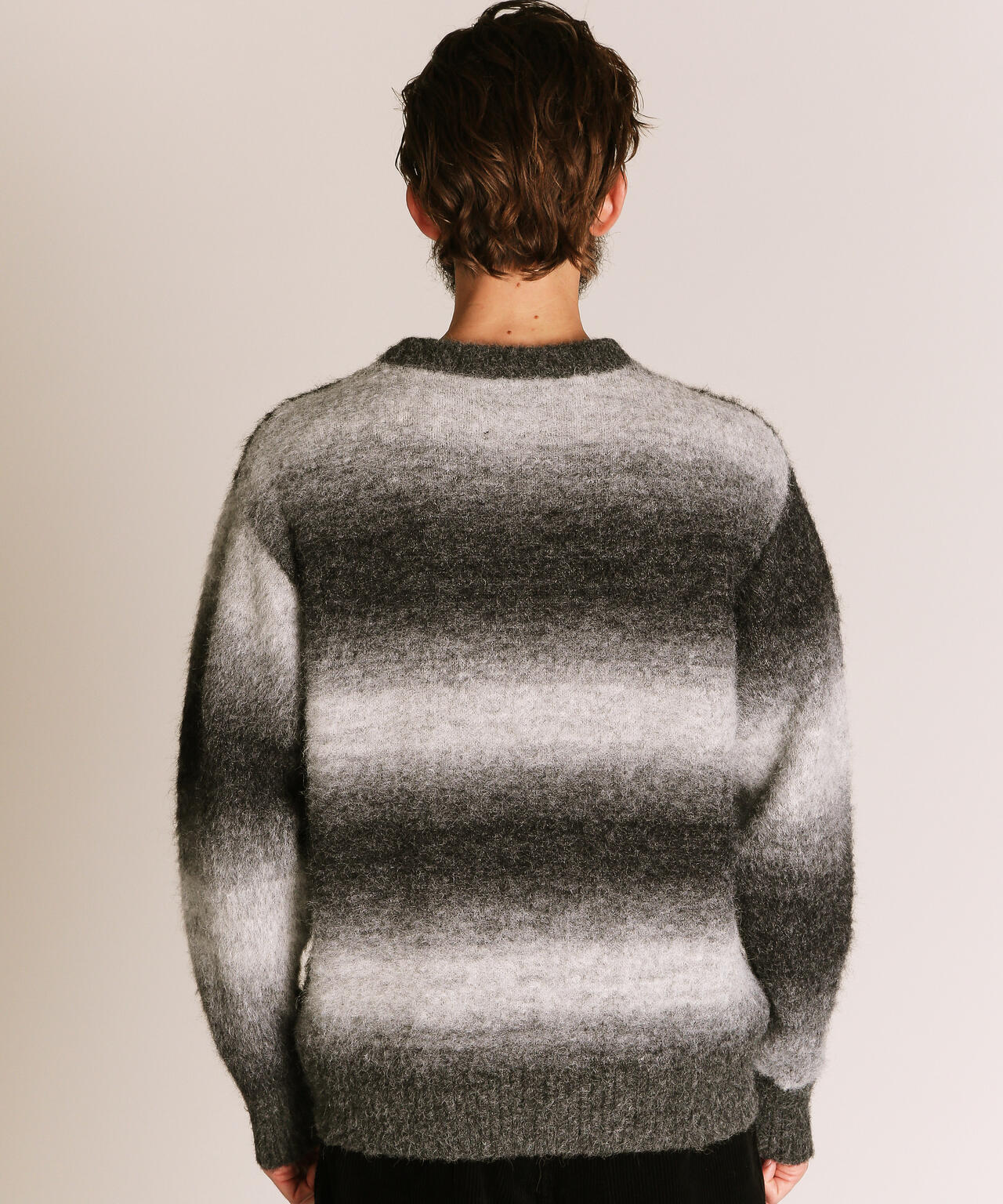 GRADATION CREW KNIT/グラデーション クルーニット