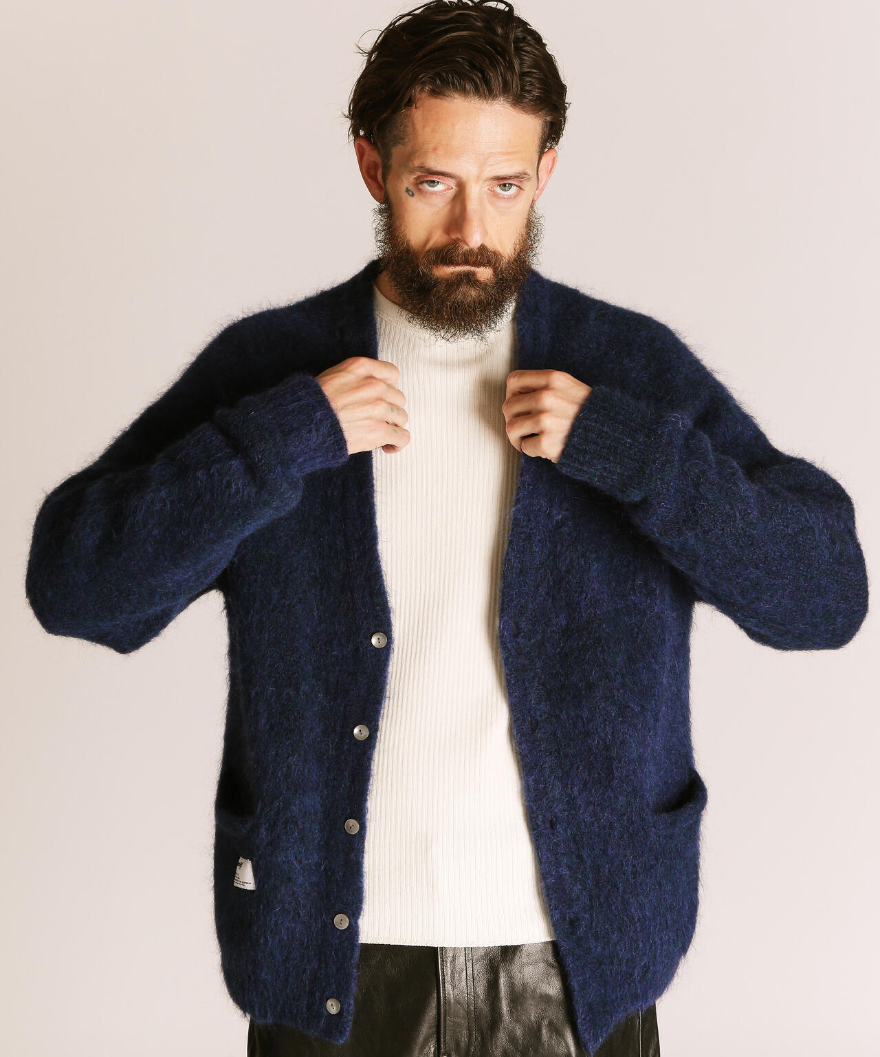 MOHAIR KNIT CARDIGAN/モヘア ニットカーディガン