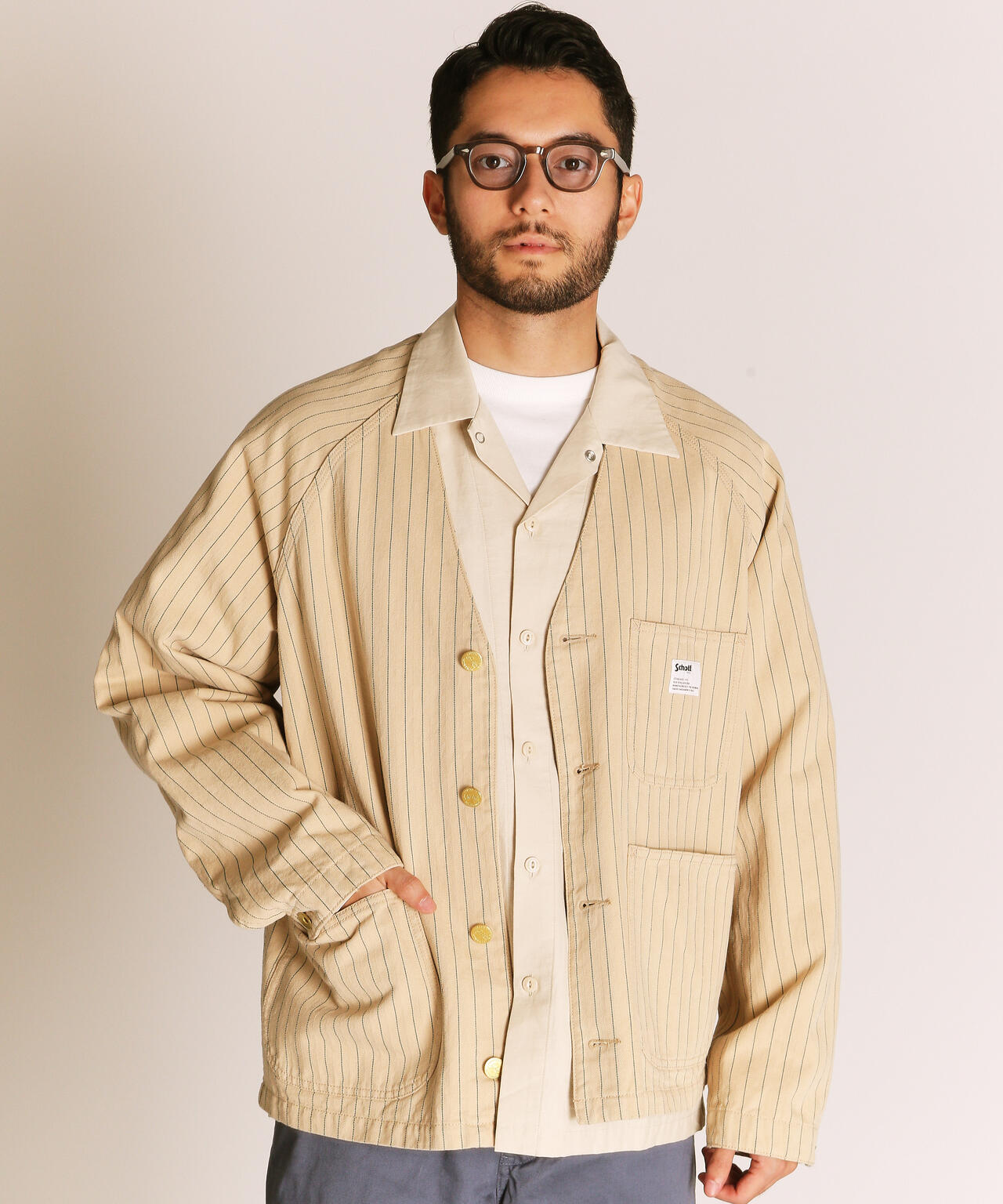 STRIPE ENGINEER JACKET/ストライプ エンジニア ジャケット