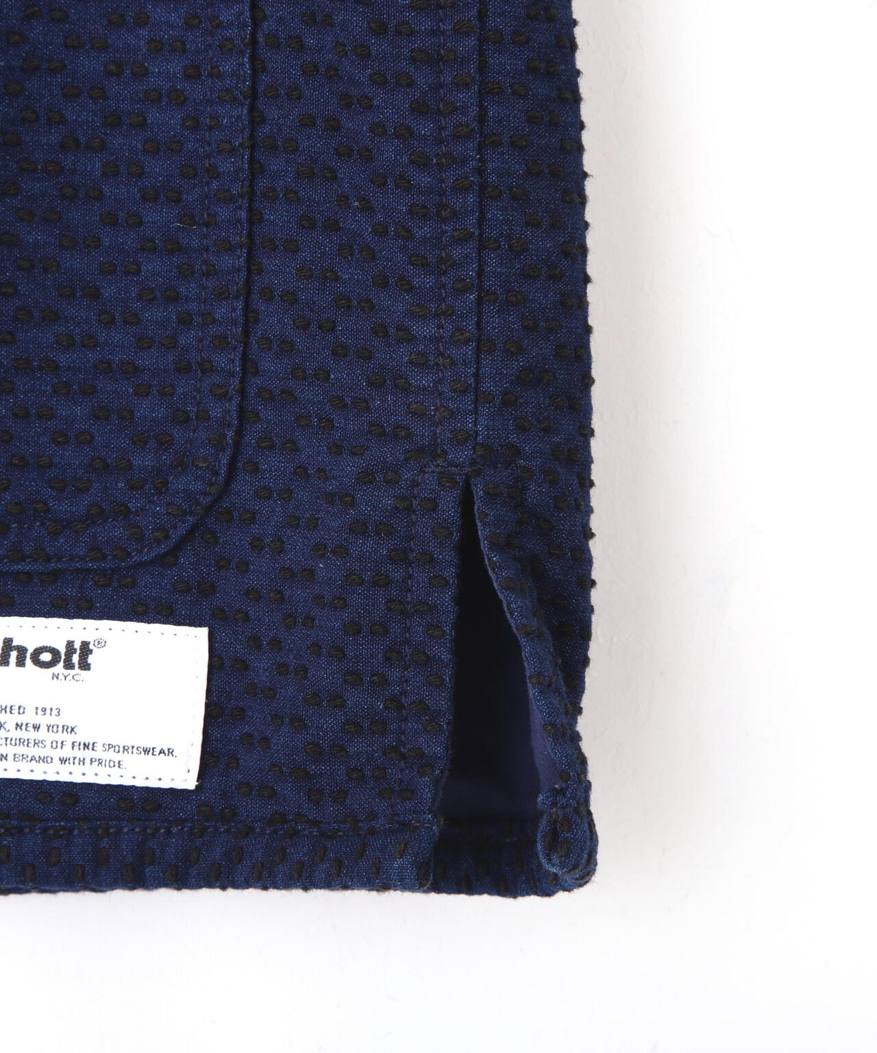 SASHIKO CHINA JACKET/刺子 チャイナ ジャケット