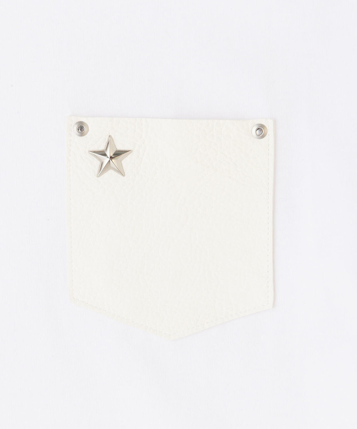 ONESTAR LEATHER POCKET T-SHIRT/ワンスターレザーポケット Tシャツ