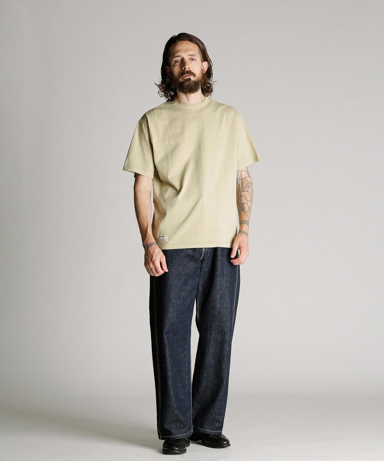 PIGMENT O/D SS T-SHIRT/ピグメント オーバーダイ Tシャツ