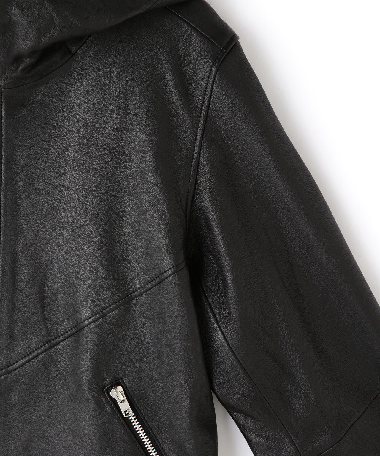 Women's/直営限定/HOODED RIDERS JACKET/フーディー ライダース ジャケット