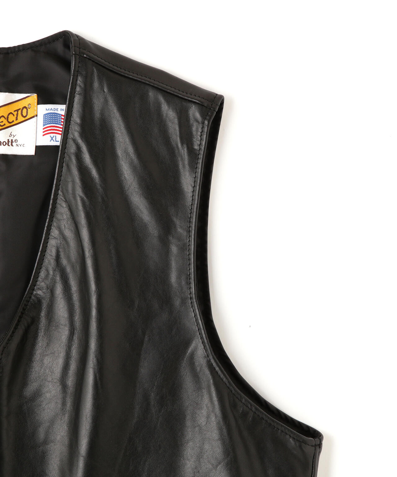 193V LEATHER VEST/レザーベスト