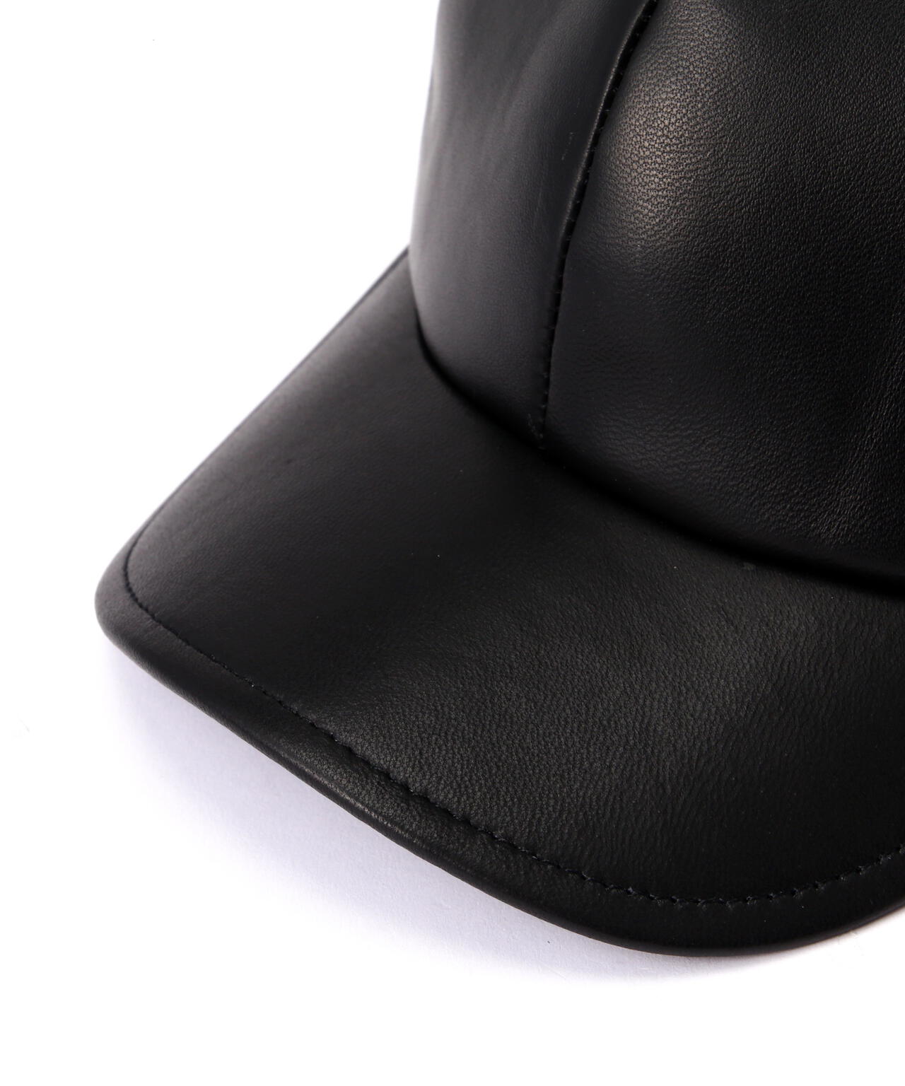 LEATHER B.B CAP/レザー ベースボールキャップ