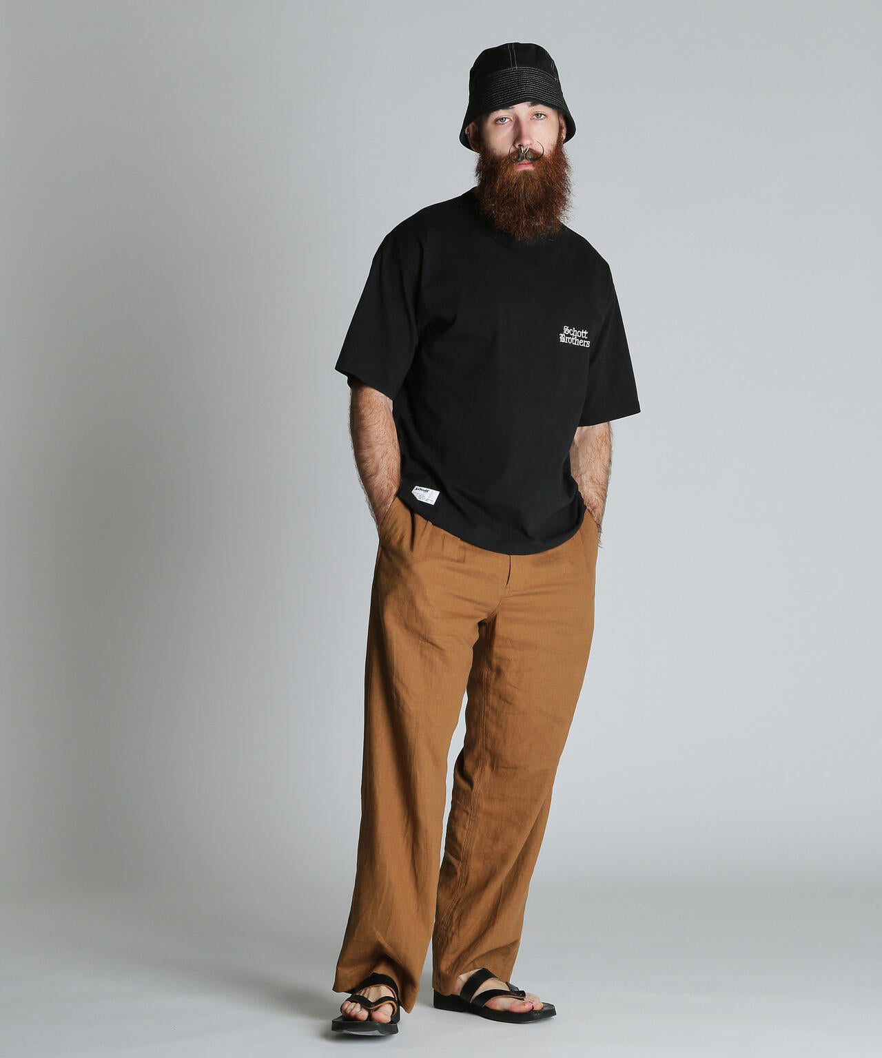 LINEN TROUSERS/リネン トラウザー