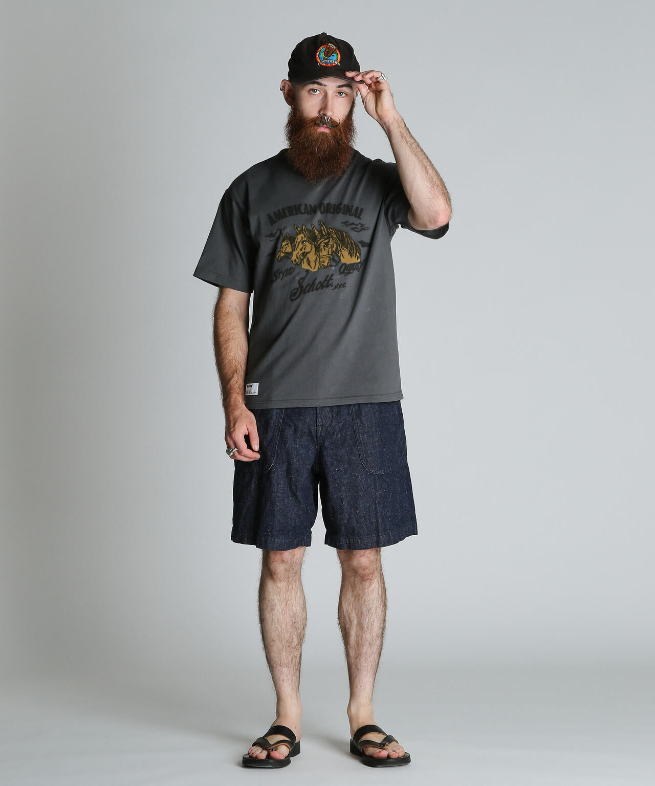 JAPAN NEP DENIM SHORTS/ジャパン ネップデニム ショーツ