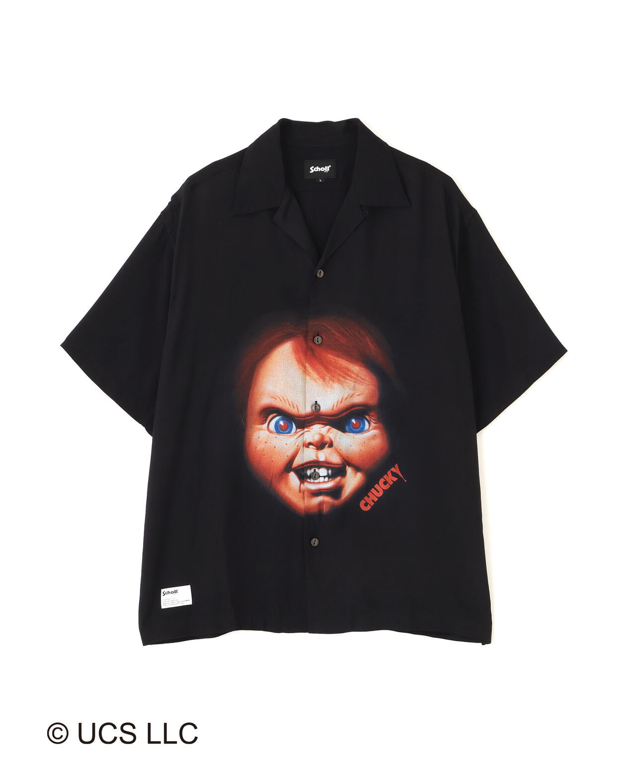 CHUCKY RAYON SHIRT/チャッキー レーヨンシャツ