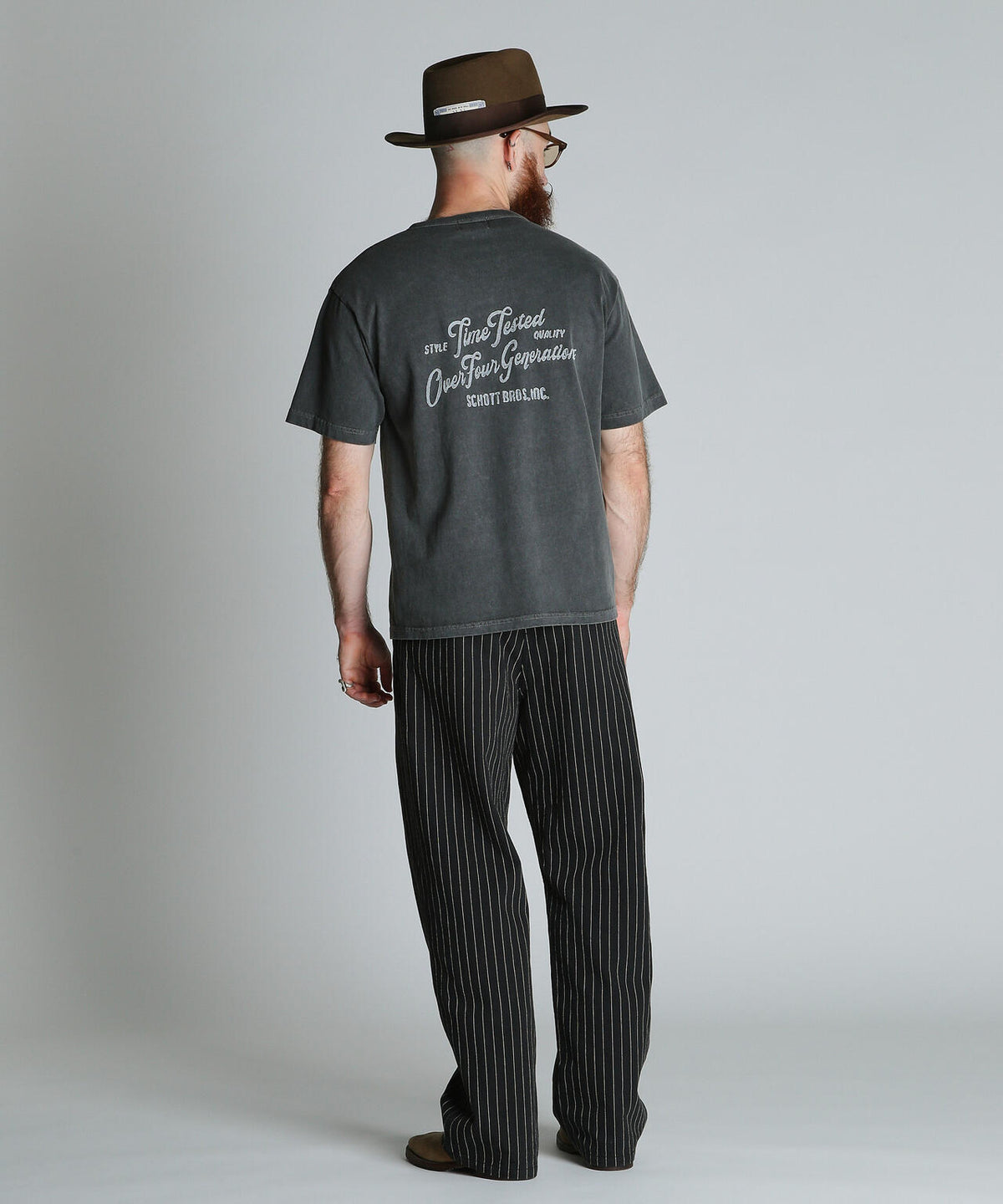 TIME TESTED OVER FOUR GENERATIONS EMB. HENLEY T-SHIRT/刺繍 ヘンリーネック Tシャツ