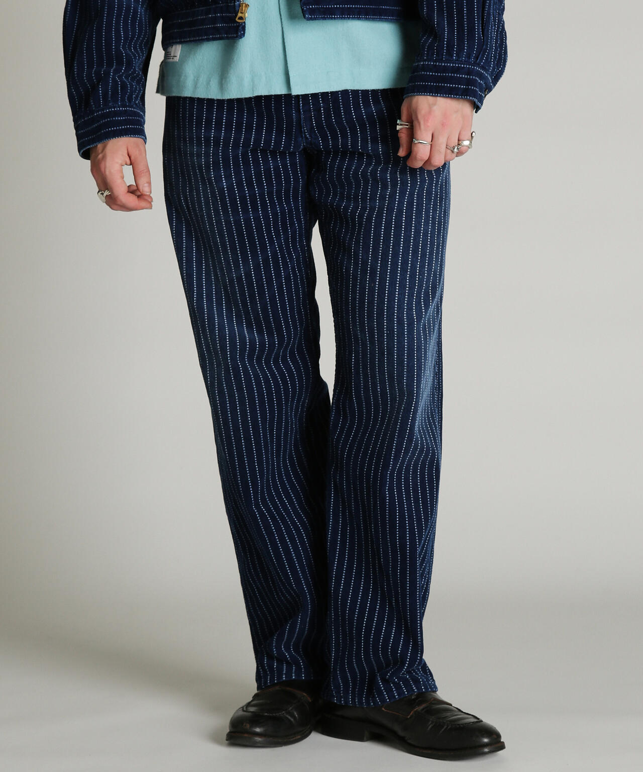 INDIGO CORDUROY PANTS/インディゴ コーデュロイ パンツ