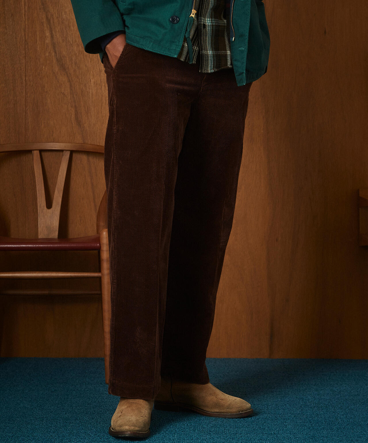 WOOLEN CORDUROY TROUSERS/ウール コーデュロイ パンツ