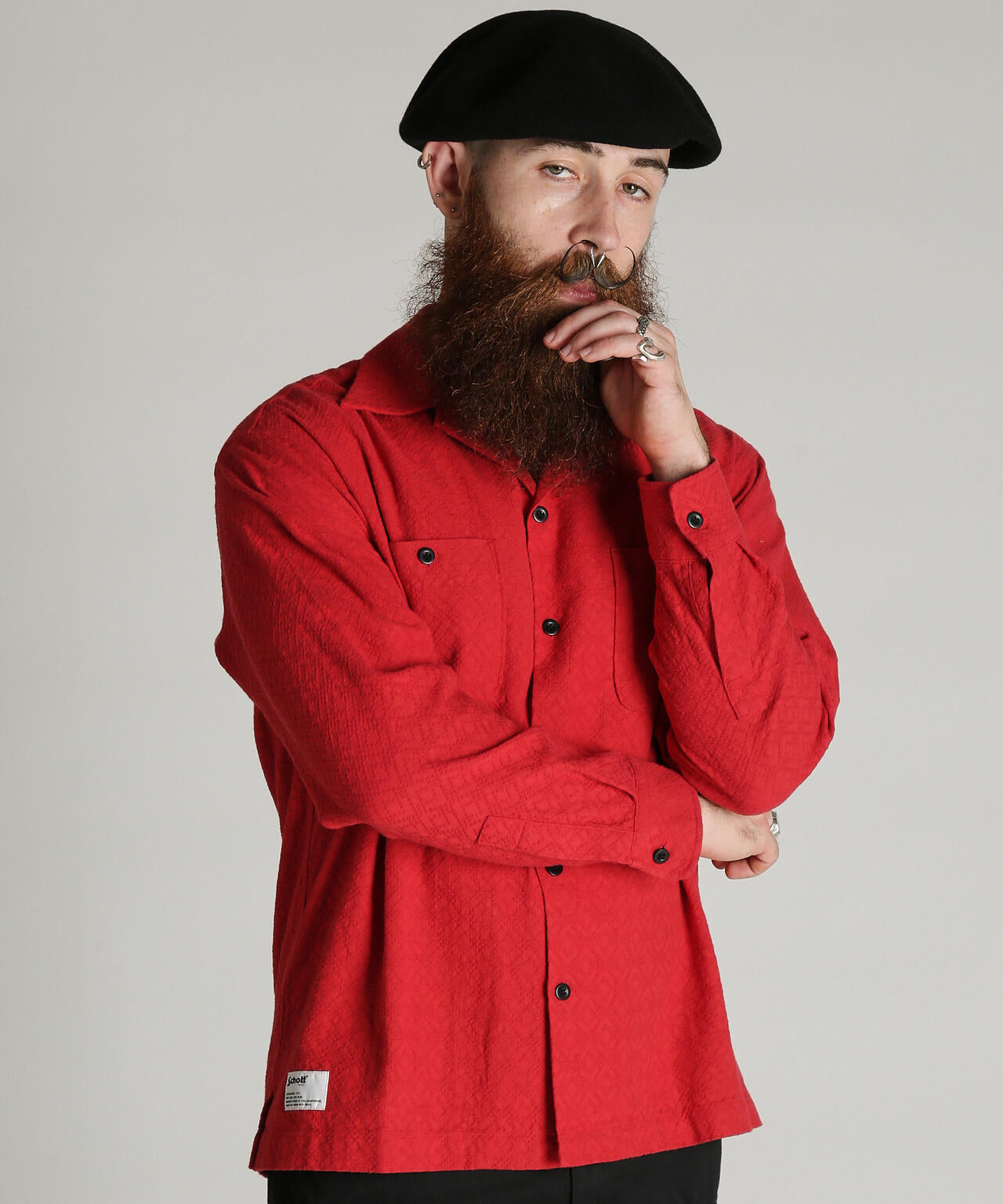 JACQUARD SHIRT/ジャガード シャツ