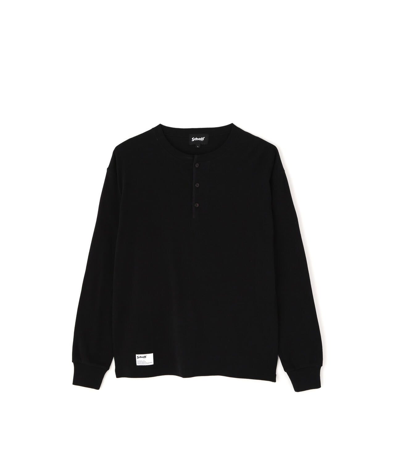 KNITTING HENLEY LS T-SHIRT/ニット ヘンリーロンT