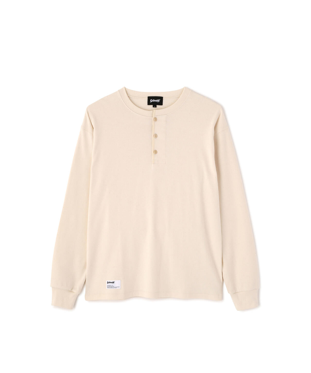 KNITTING HENLEY LS T-SHIRT/ニット ヘンリーロンT