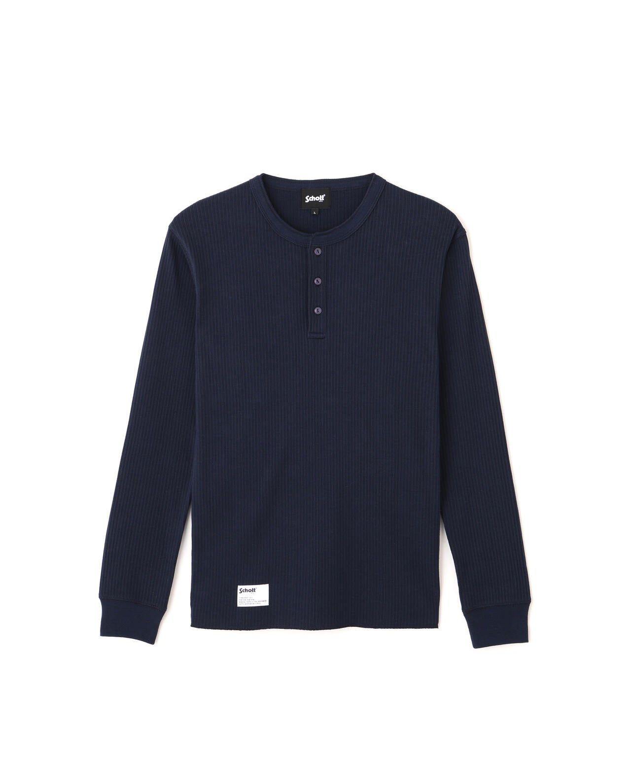 ARMY RIB HENLEY LS T-SHIRT/アーミーリブ ヘンリーロンT