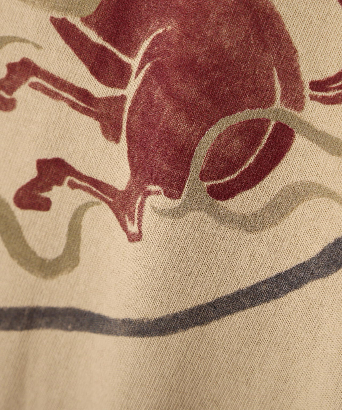 SHIELD HORSE HENLEY LS T-SHIRT/シールドホース ヘンリーロンT