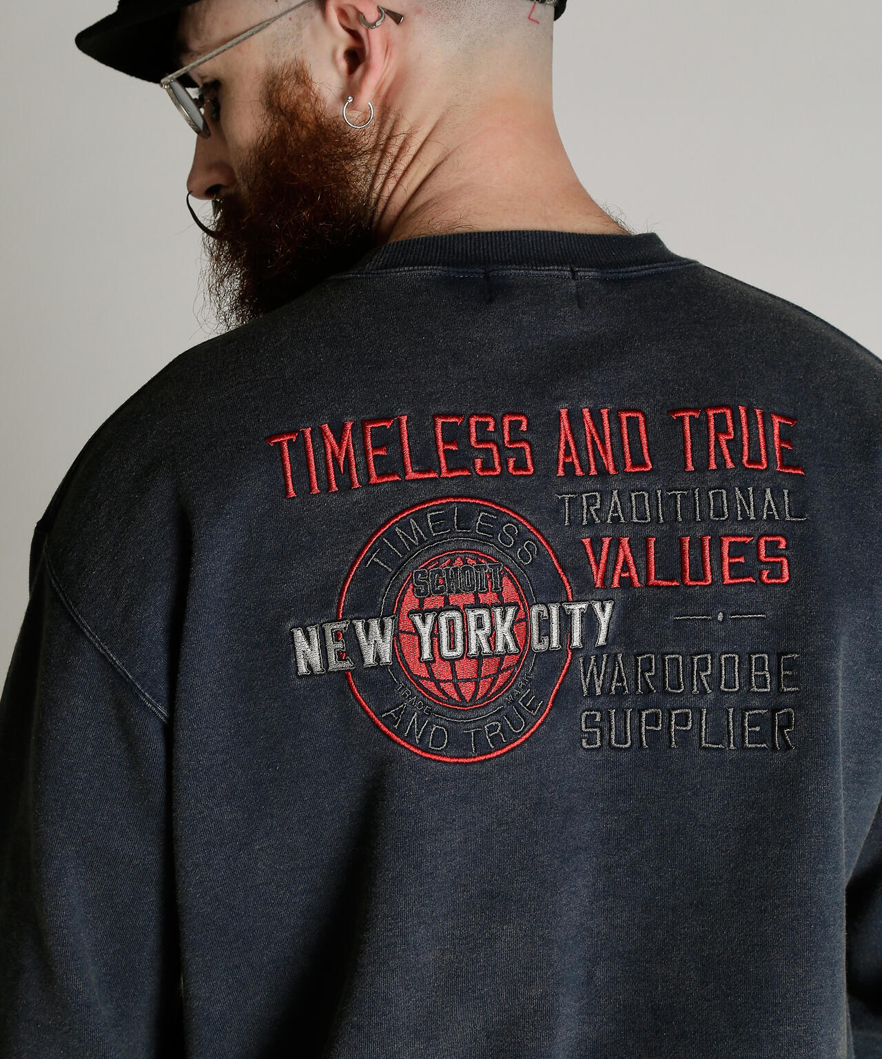 CREW SWEAT TIMELESS AND TRUE/クルー スウェット タイムレス アンド トゥルー