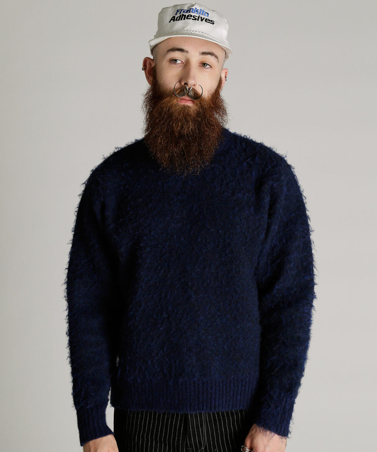 SHAGGY CREW KNIT/シャギー クルー ニット