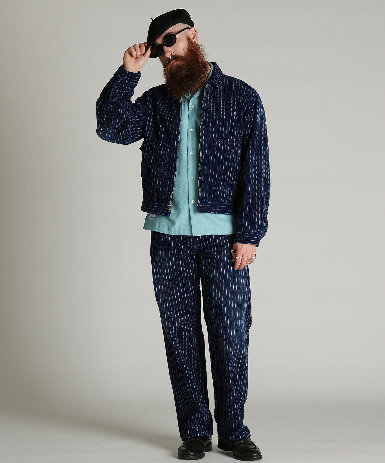 INDIGO CORDUROY JKT/インディゴコーデュロイ ジャケット