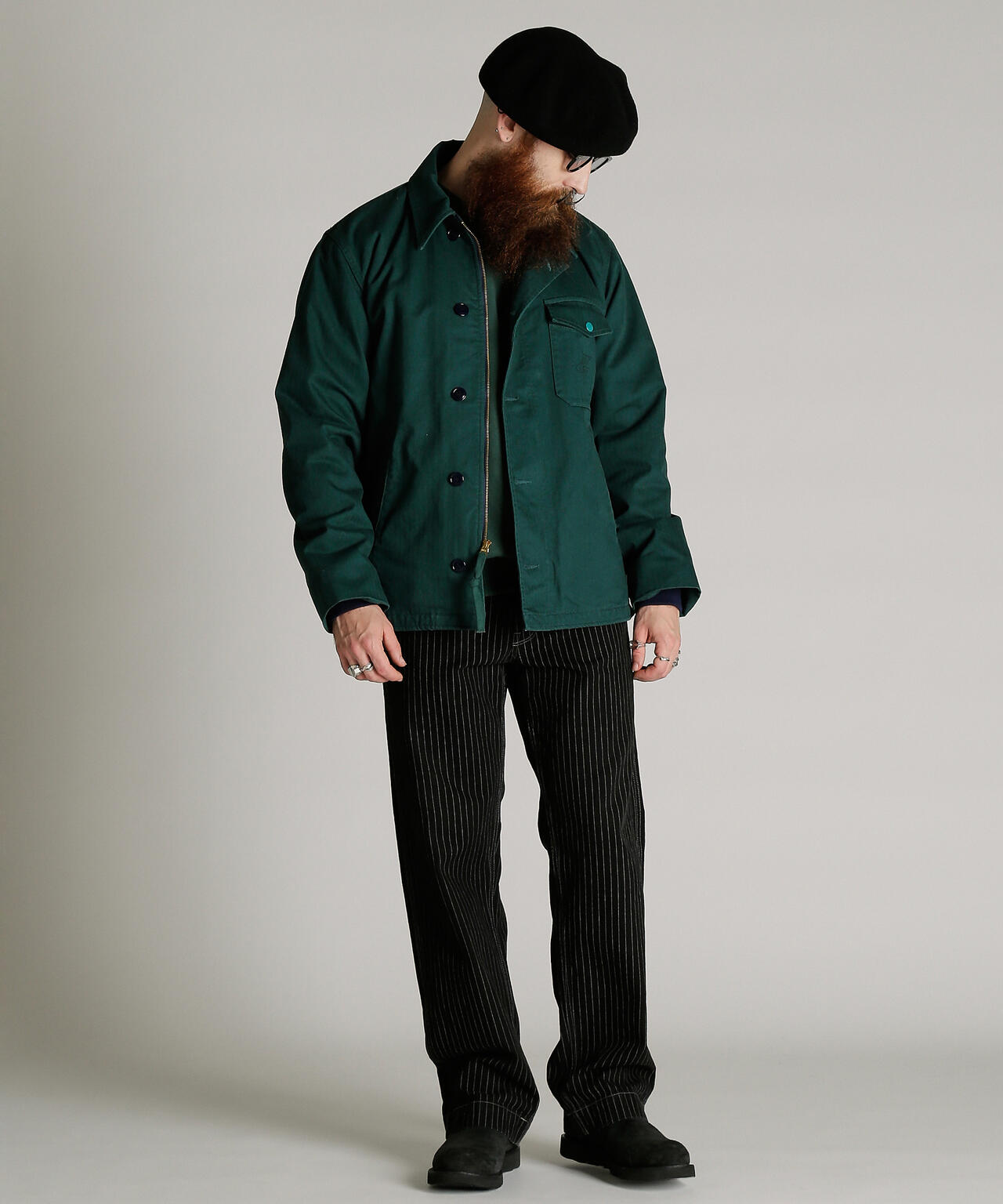 H.B A-2 JKT/ヘリンボーン A-2 ジャケット