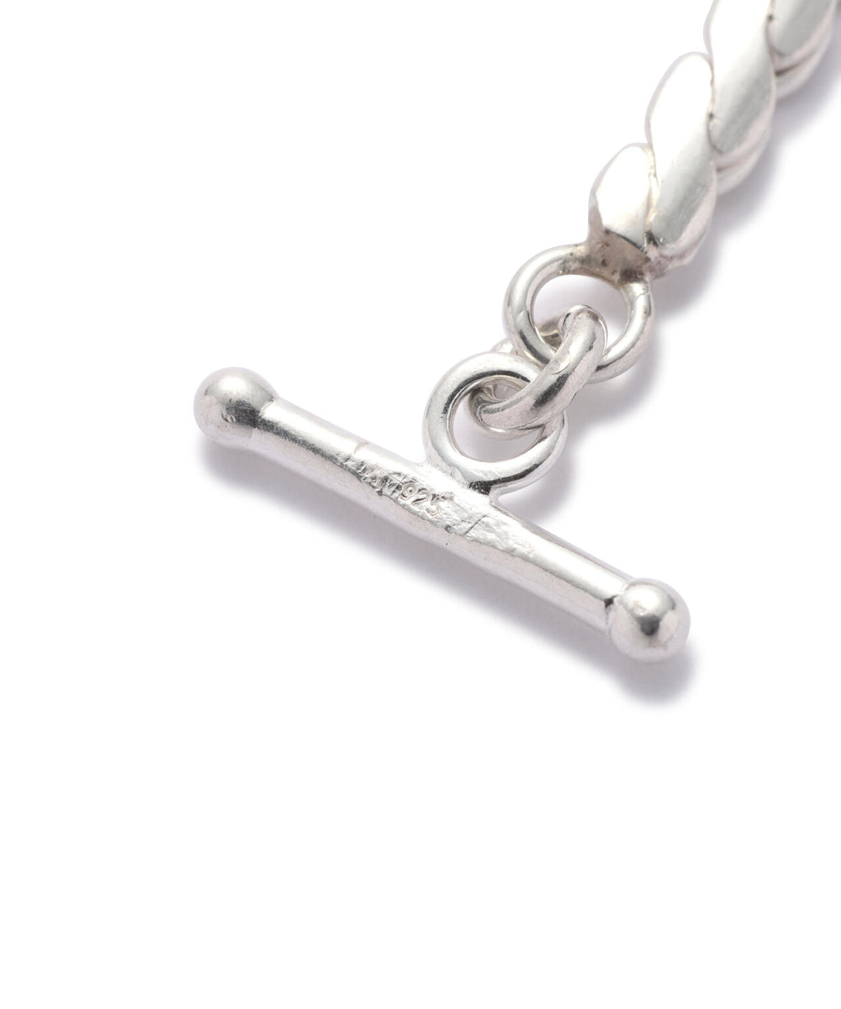 meian/メイアン/STERLING SILVER PYTHON TAIL CHAIN NECKLACE/パイソンテールチェーンネックレス