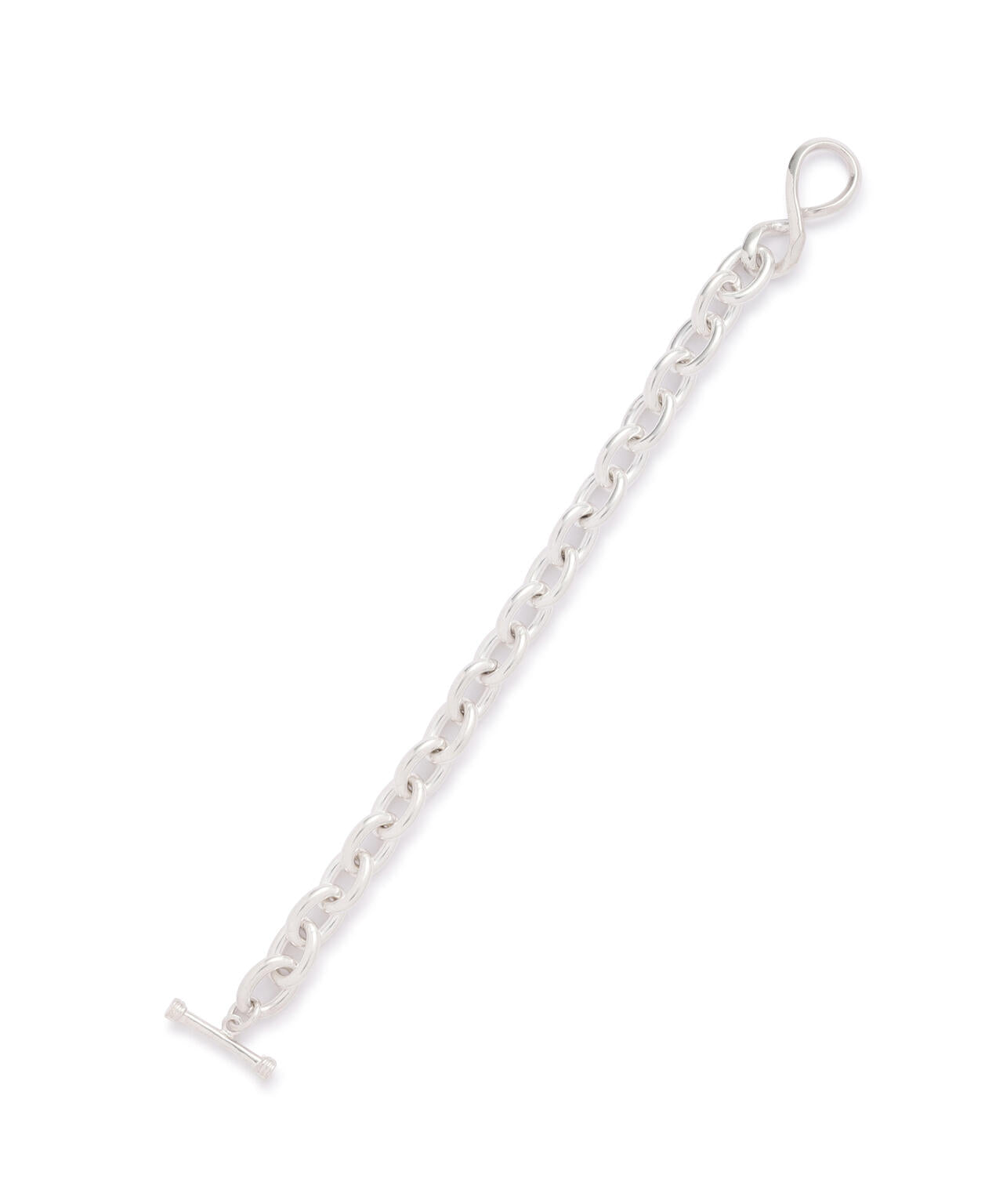 meian/メイアン/STERLING SILVER CLOG FAT CHAIN BRACELET