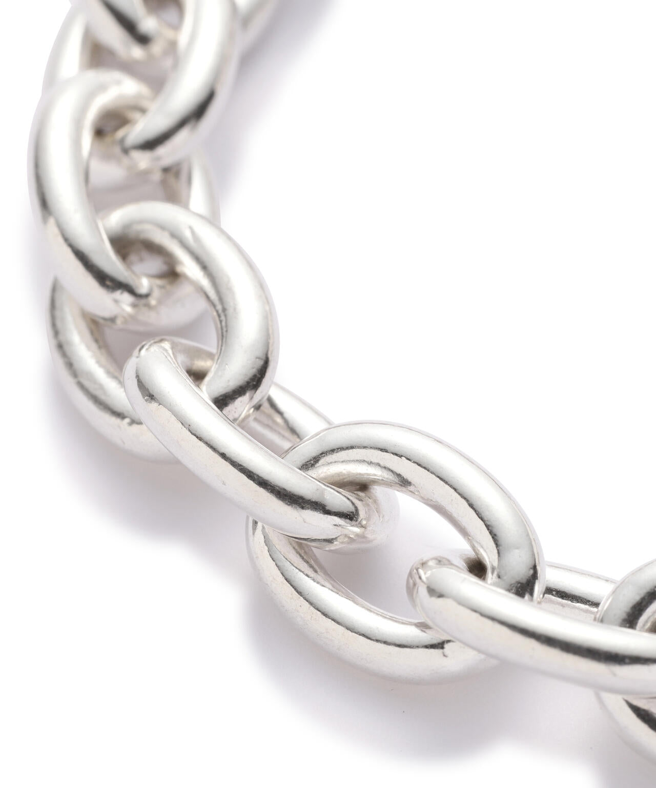 meian/メイアン/STERLING SILVER CLOG FAT CHAIN BRACELET