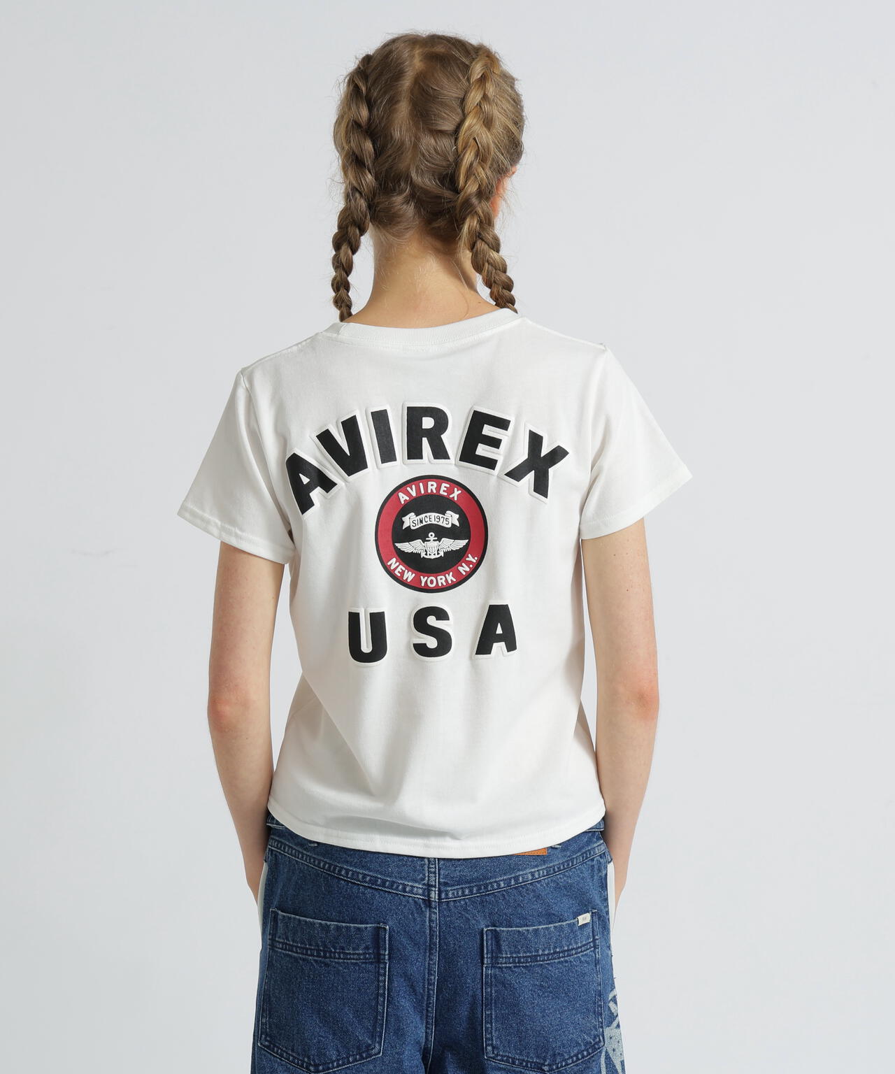 《KIDS》ヴァーシティーTシャツ/VARSITY T-SHIRT/AVIREX / アヴィレックス
