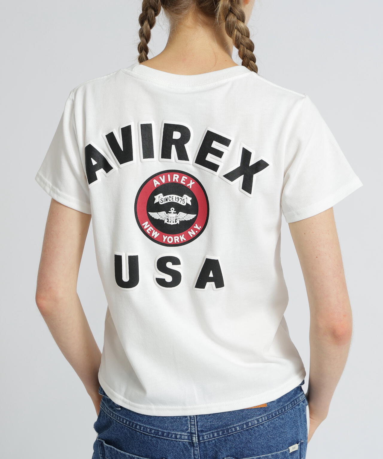《KIDS》ヴァーシティーTシャツ/VARSITY T-SHIRT/AVIREX / アヴィレックス